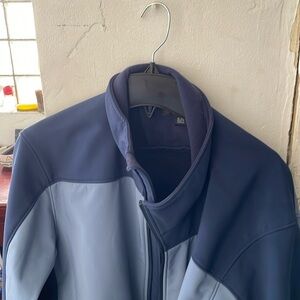 Blue Hoodless Men’s Jacket